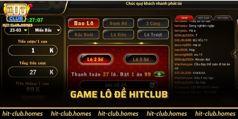 Game Lô đề Hitclub